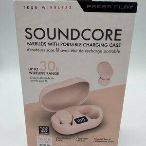 Soundcore True Wireless Earbuds - Pink Charging Case